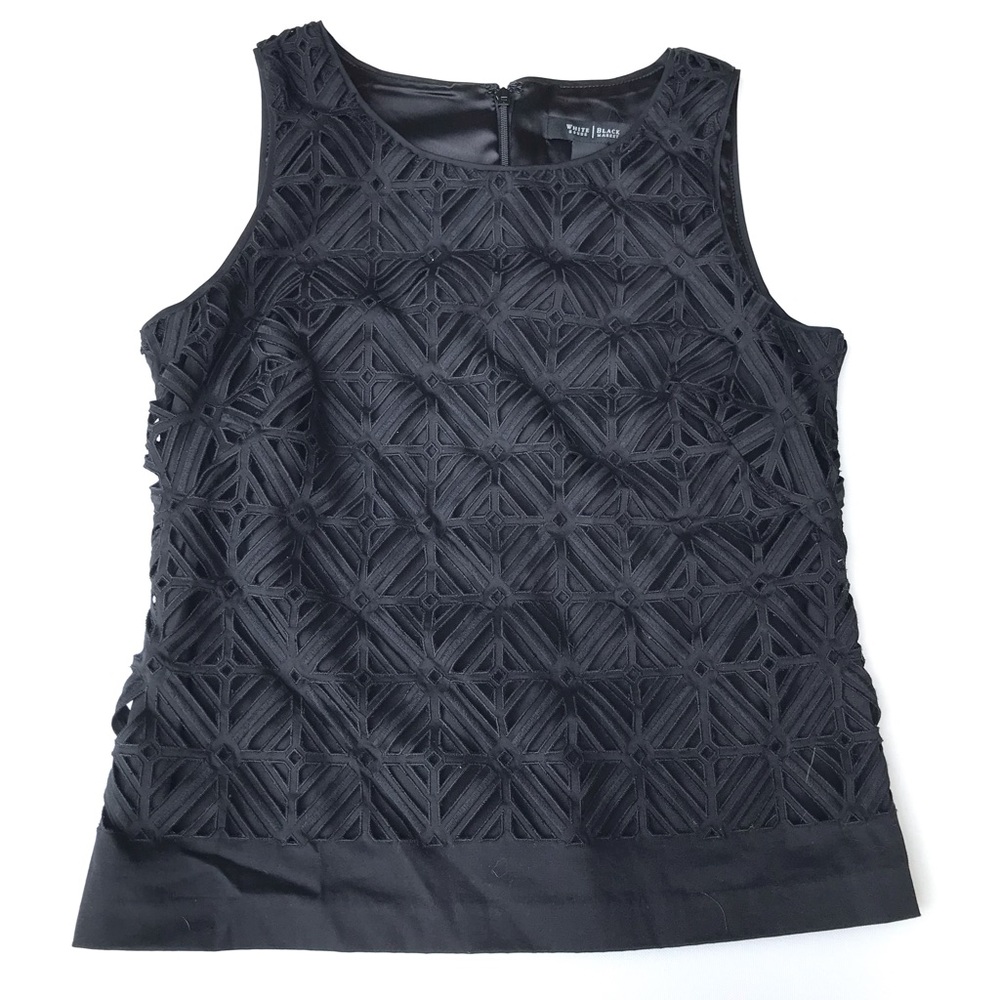 White House Black Market Cut-Out Top